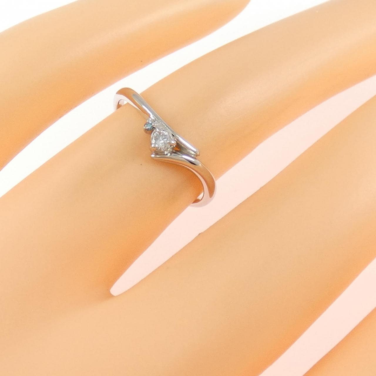 PT900 ダイヤモンド リング 0.05CT