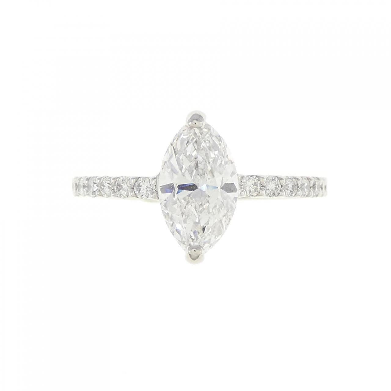 [Remake] PT Diamond Ring 1.041CT D SI1 Marquise Cut