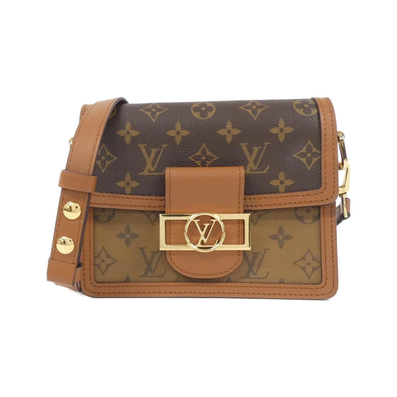 LOUIS VUITTON Monogram Reverse Dauphine MINI M45959 肩背包