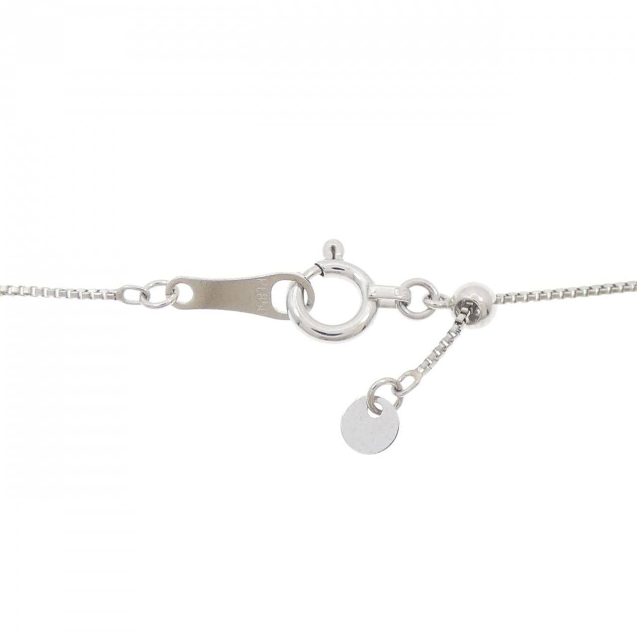 PT900/PT850 ダイヤモンド ネックレス 0.12CT
