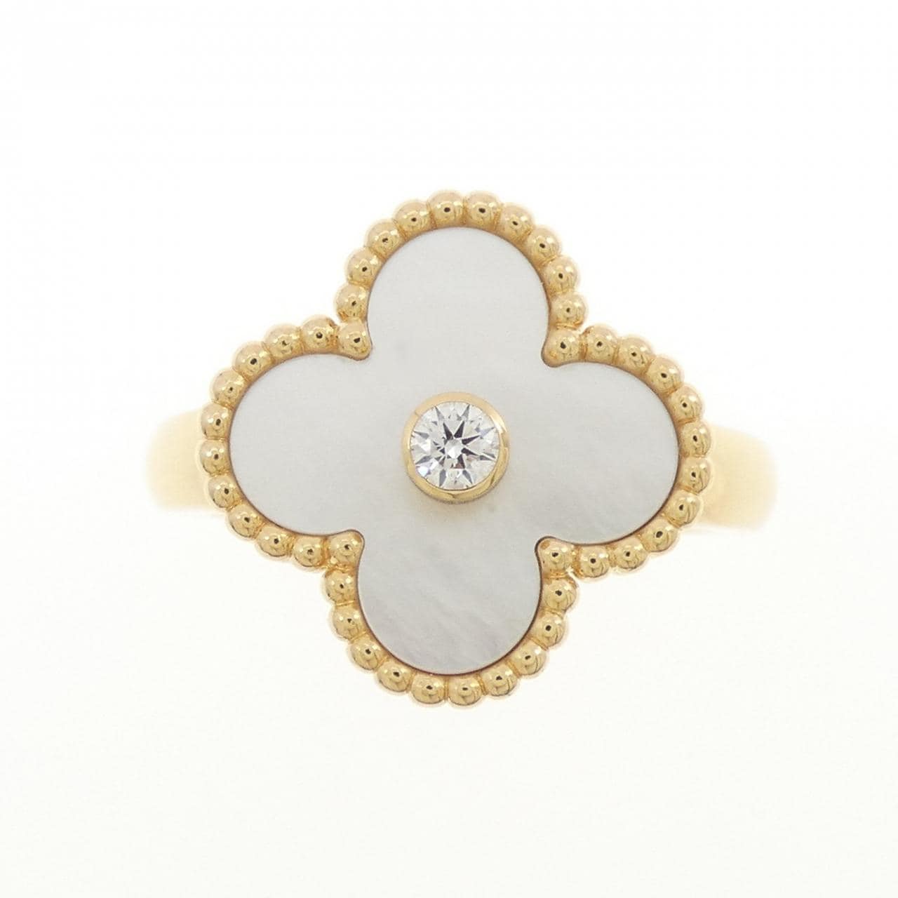 ヴァンクリーフ&アーペル ヴィンテージアルハンブラ リング