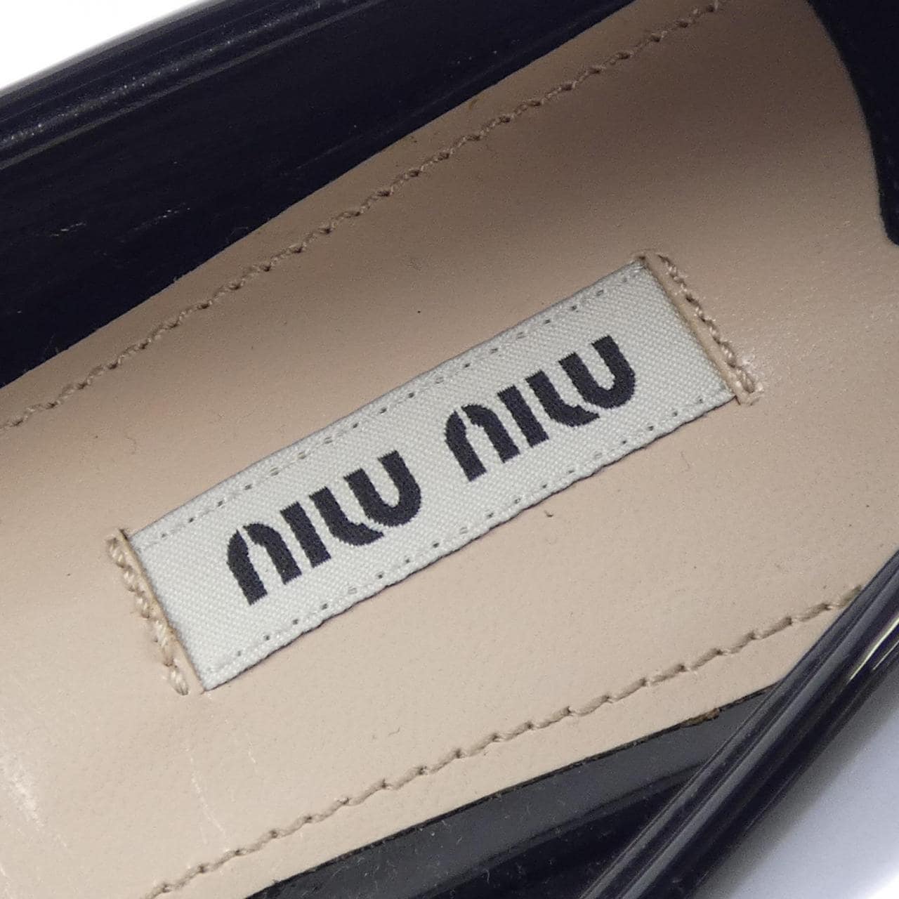 ミュウミュウ MIU MIU フラットシューズ