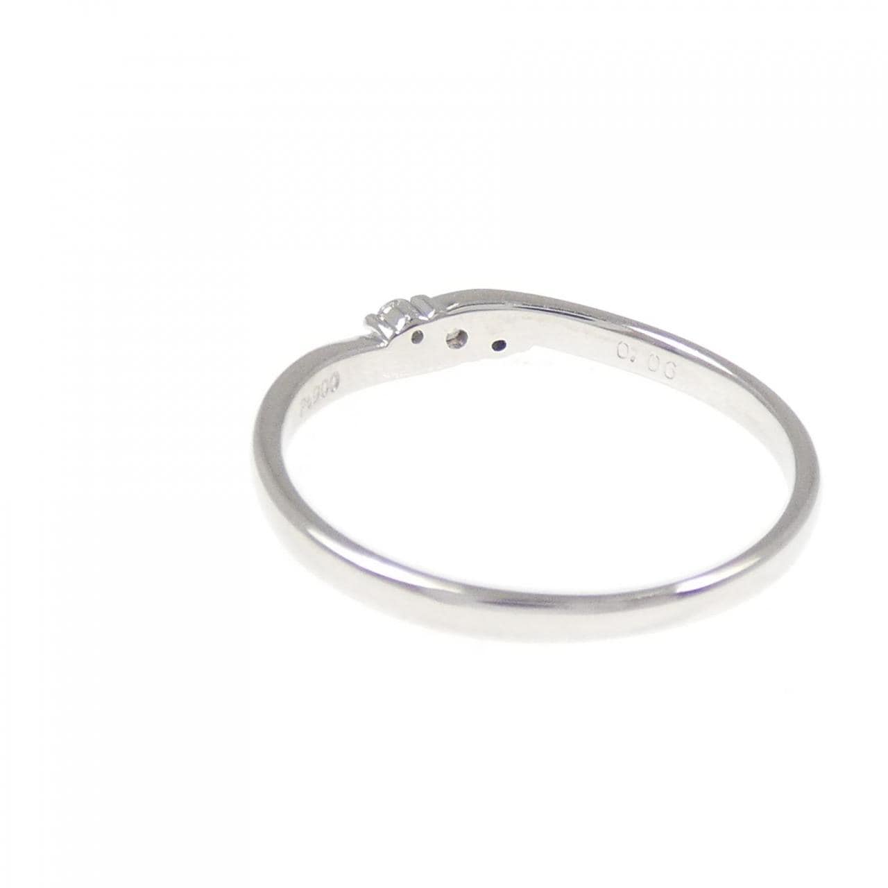 PT900 ダイヤモンド リング 0.06CT