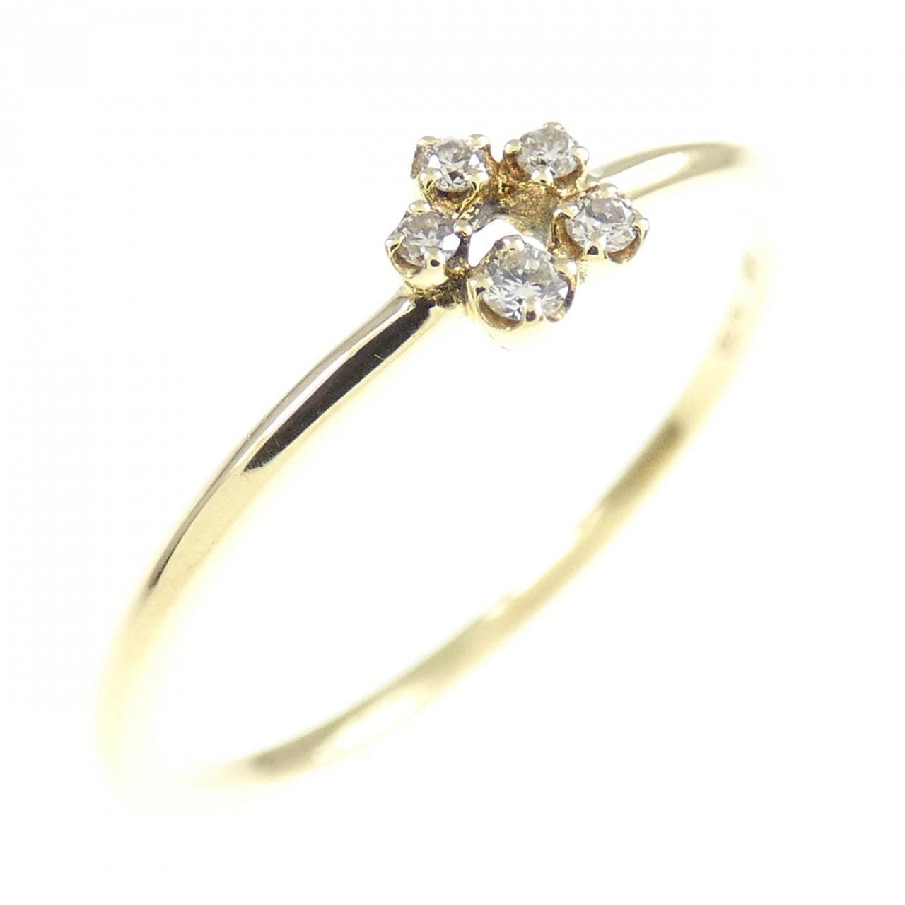 アーカー ビリーブデュウフローレントプチ リング 0.03CT