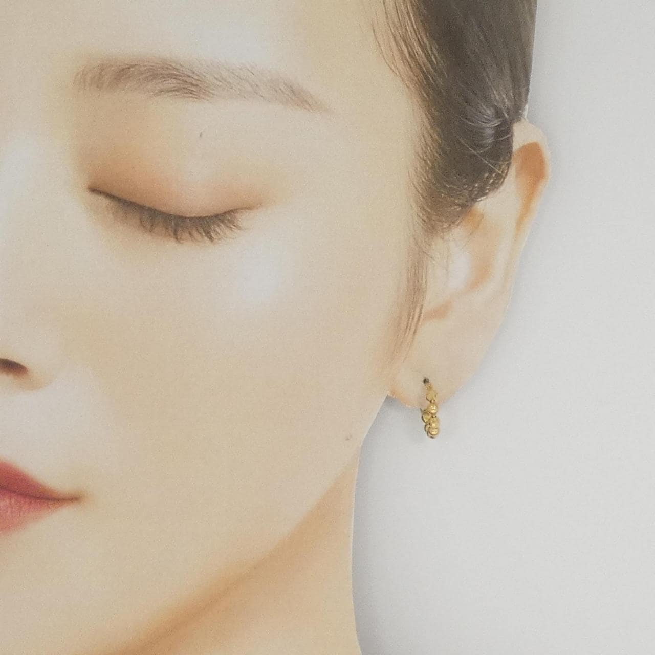 K18YG ピアス 片耳