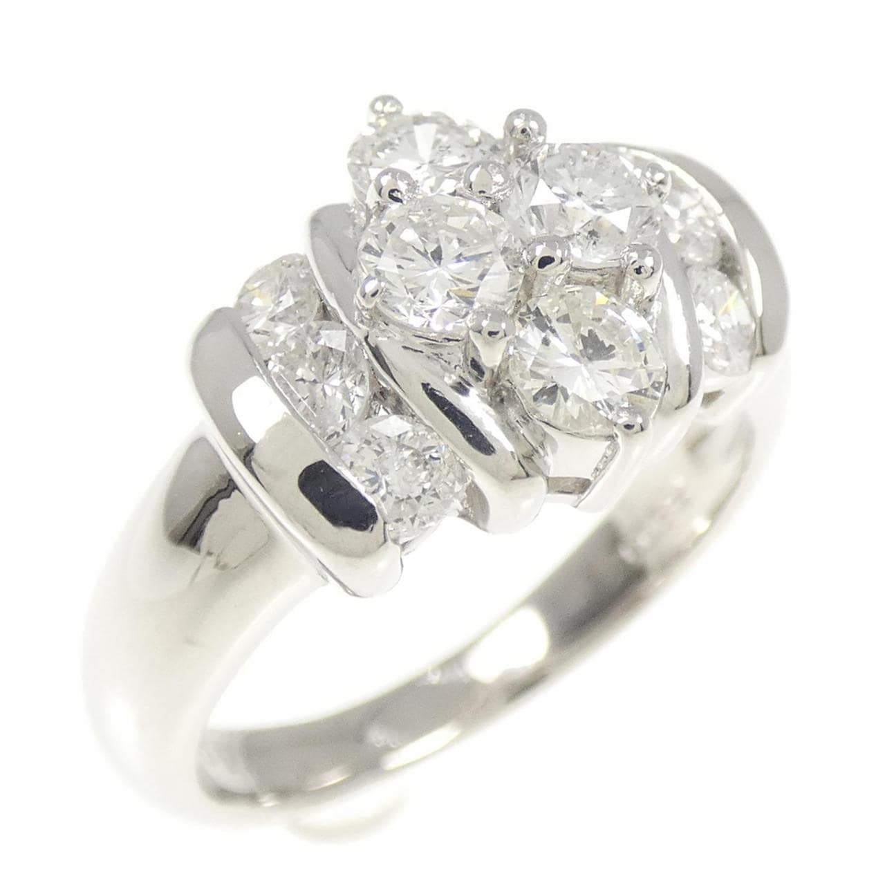 PT900 ダイヤモンド リング 1.04CT