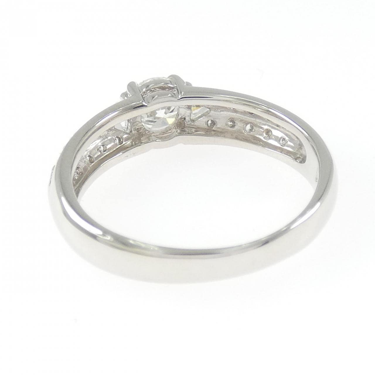 PT900 ダイヤモンド リング 0.524CT F SI2 VG