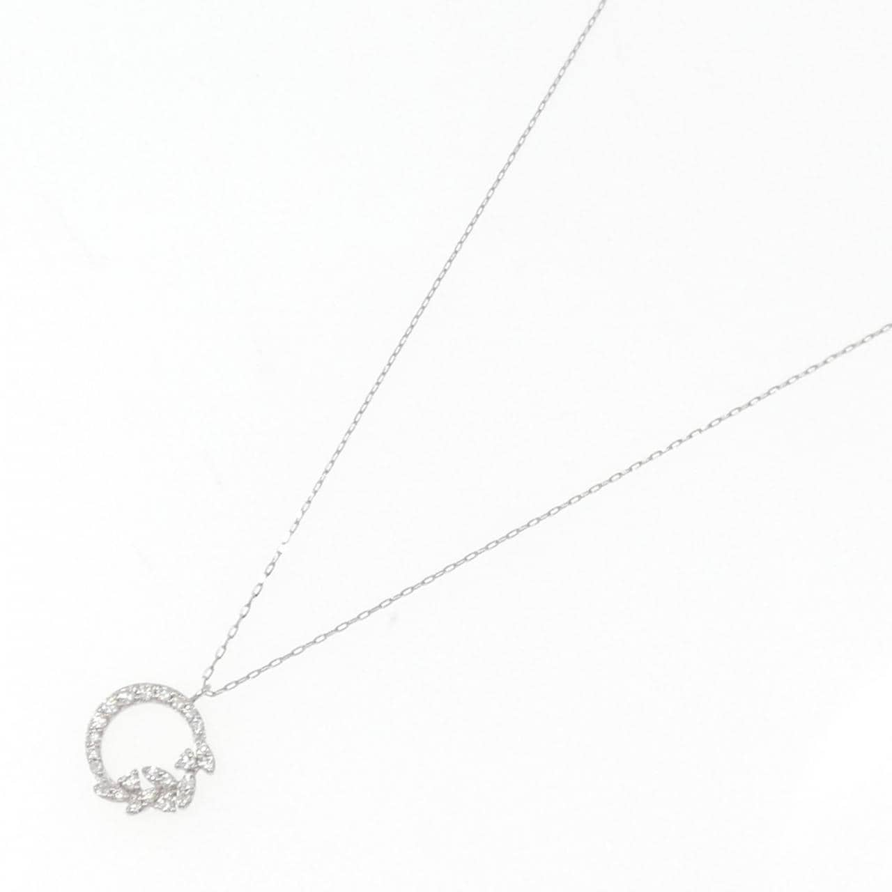 [BRAND NEW] PT Diamond Necklace 0.15CT