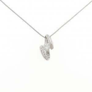 PT900/PT850 ダイヤモンド ネックレス 0.373CT