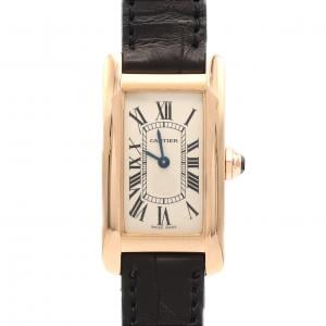 Cartier Tank American SM PG W2607456 PG/RG Quartz