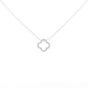 K18WG ダイヤモンド ネックレス 0.17CT