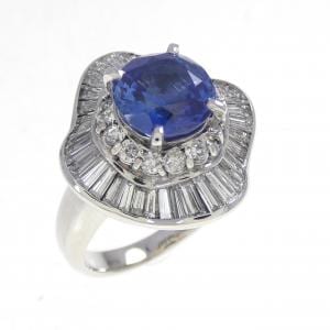 PT900 サファイヤ リング 2.21CT