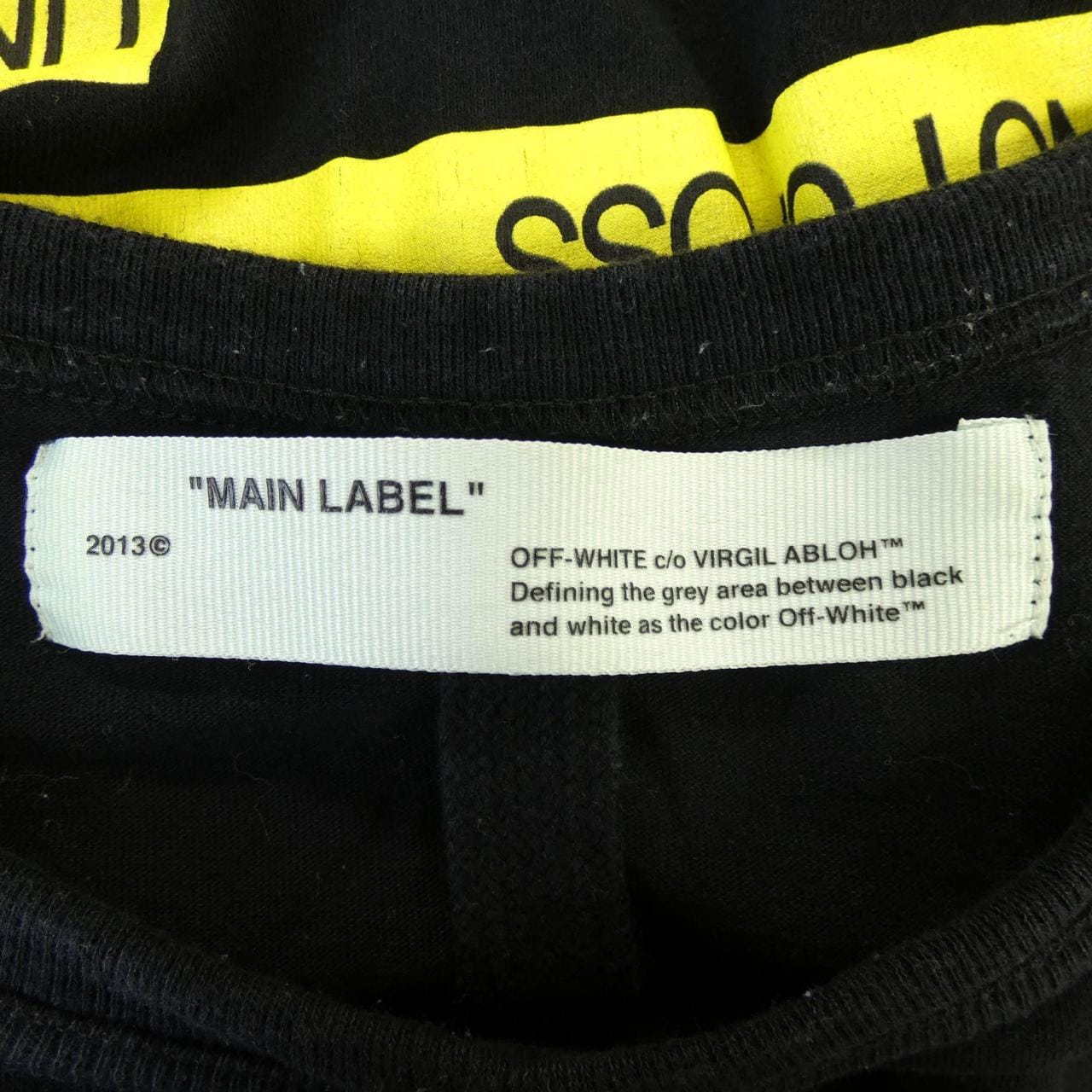 オフホワイト OFF-WHITE OMAA002S18185006 Tシャツ