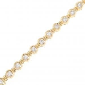 K18YG ダイヤモンド ブレスレット 1.50CT