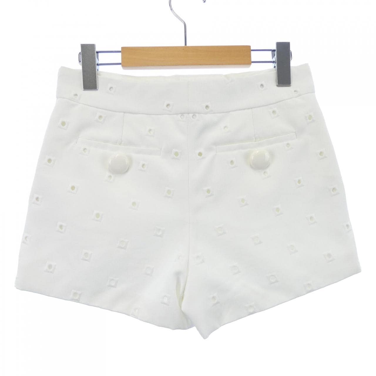 Louis Vuitton ホワイト ドットショートパンツ size34 コメ兵｜ルイヴィトン LOUIS VUITTON F1PA56P58 ショートパンツ｜LOUIS