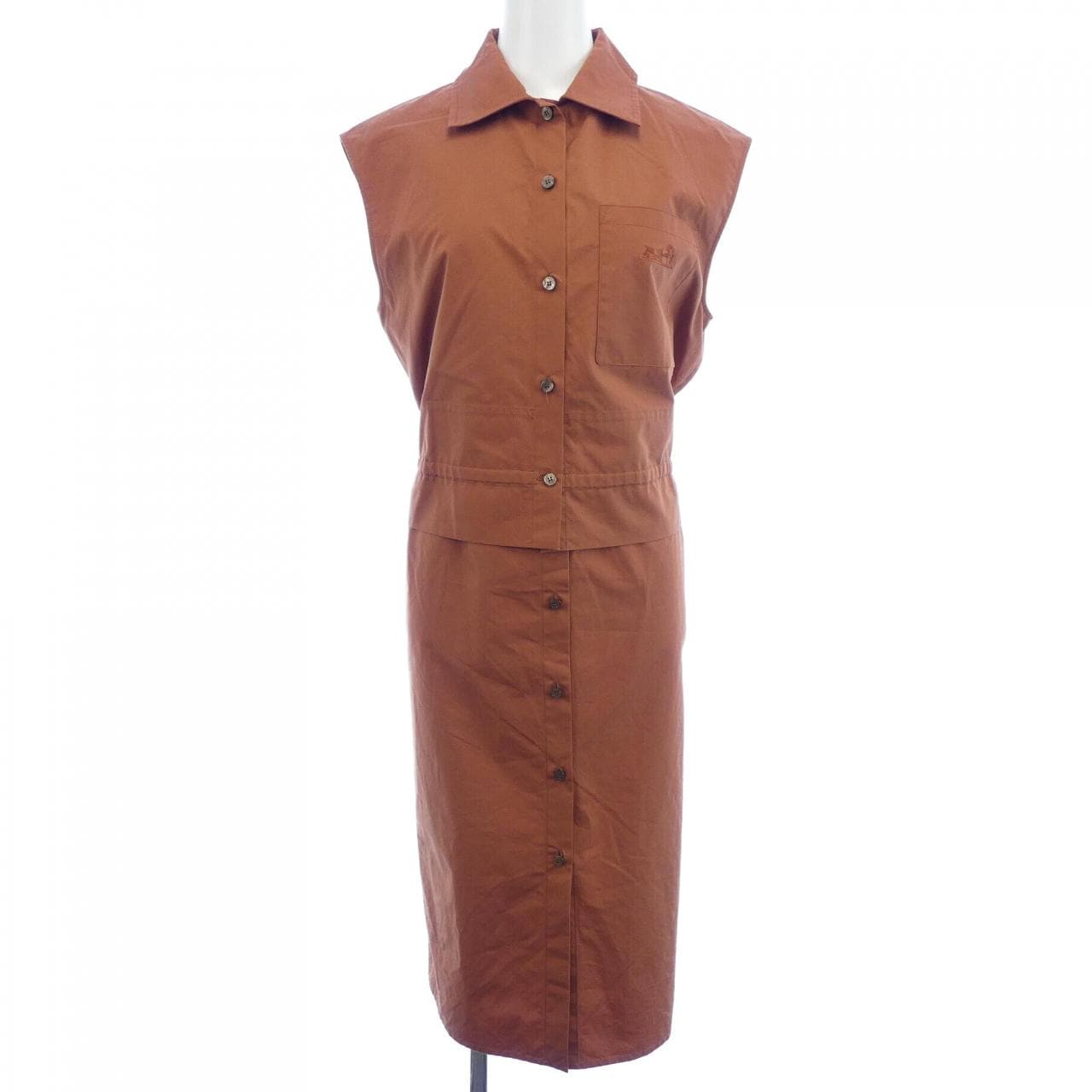 エルメス HERMES カレーシュ 3E0565DT ワンピース