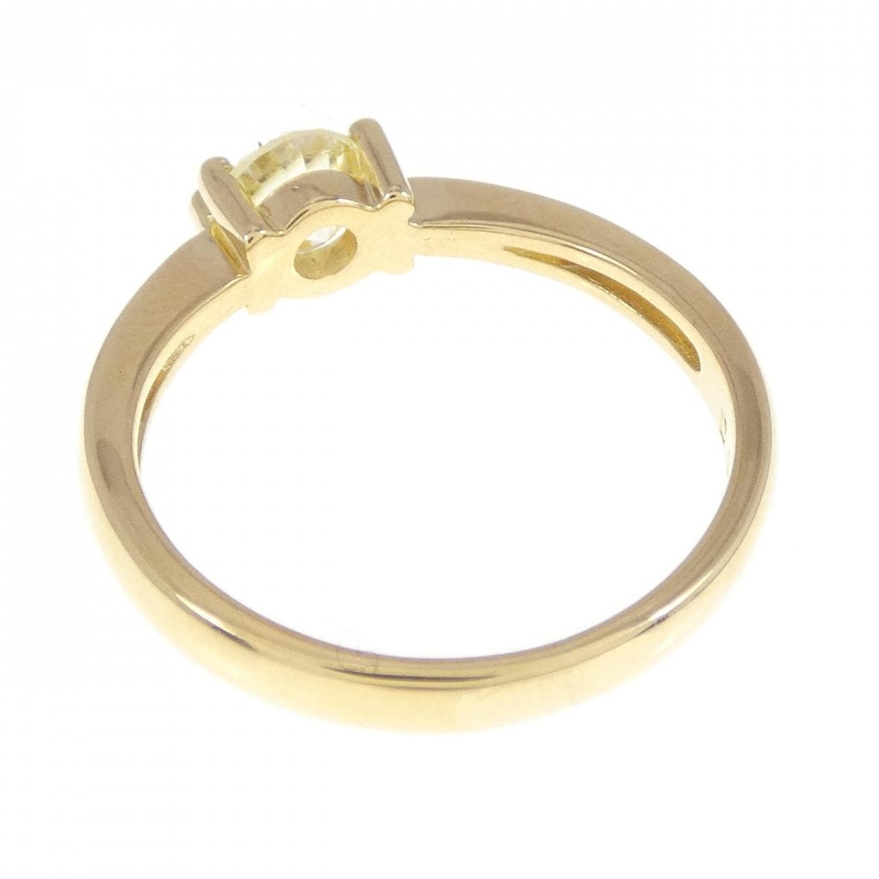 K18YG ダイヤモンド リング 0.45CT