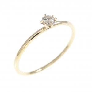 K10YG ダイヤモンド リング 0.10CT