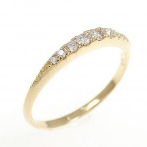 K18YG ダイヤモンド リング 0.14CT