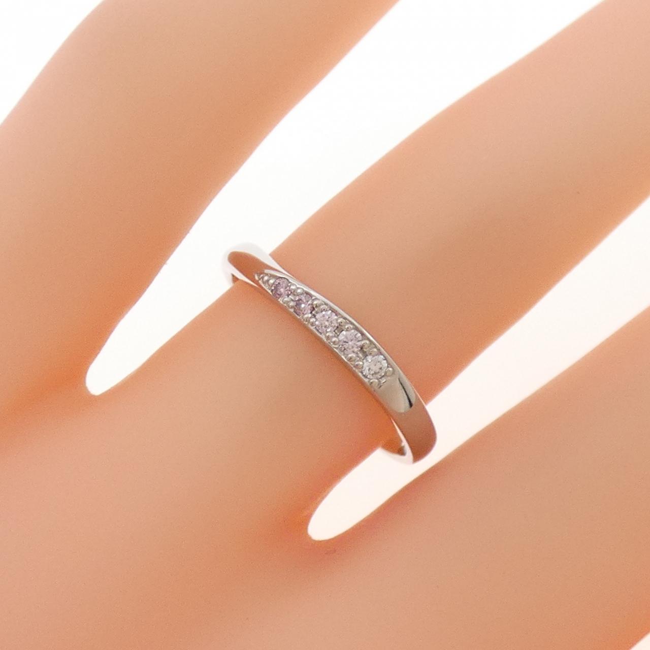PT950 ダイヤモンド リング 0.054CT