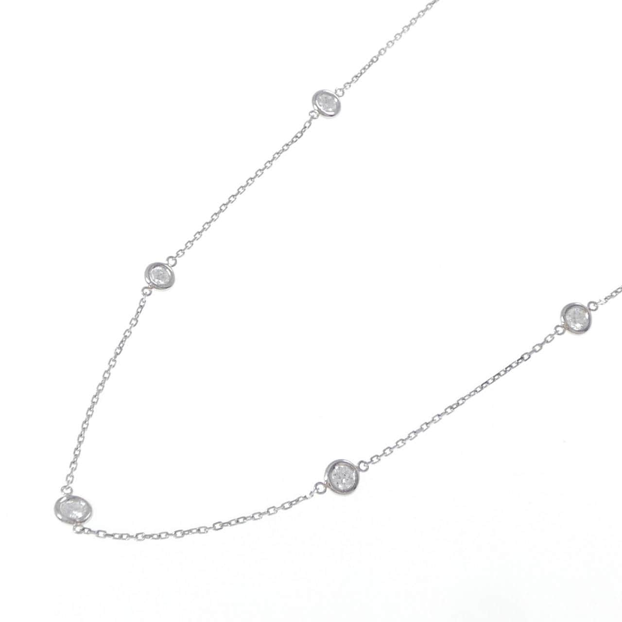 PT850 ダイヤモンド ネックレス 1.00CT