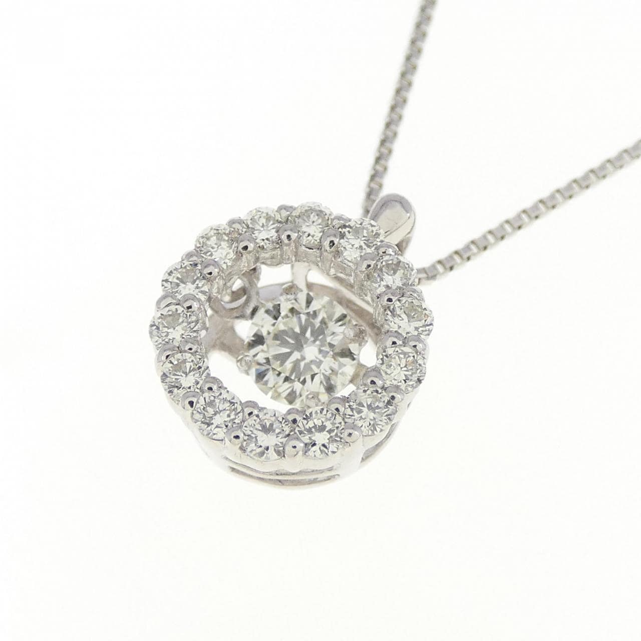 PT ダイヤモンド ネックレス 0.170CT