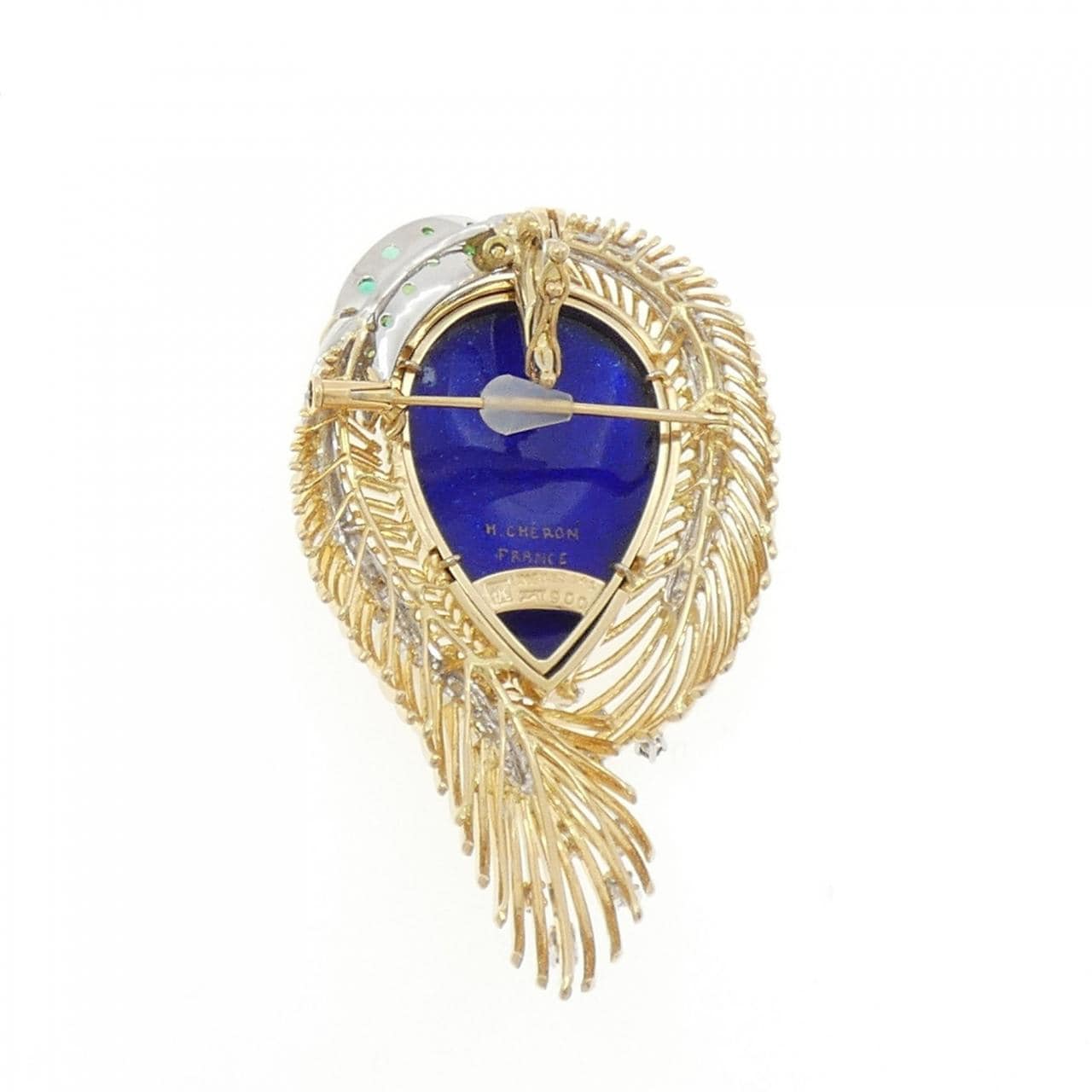 梶光夫 エマーユ ブローチ