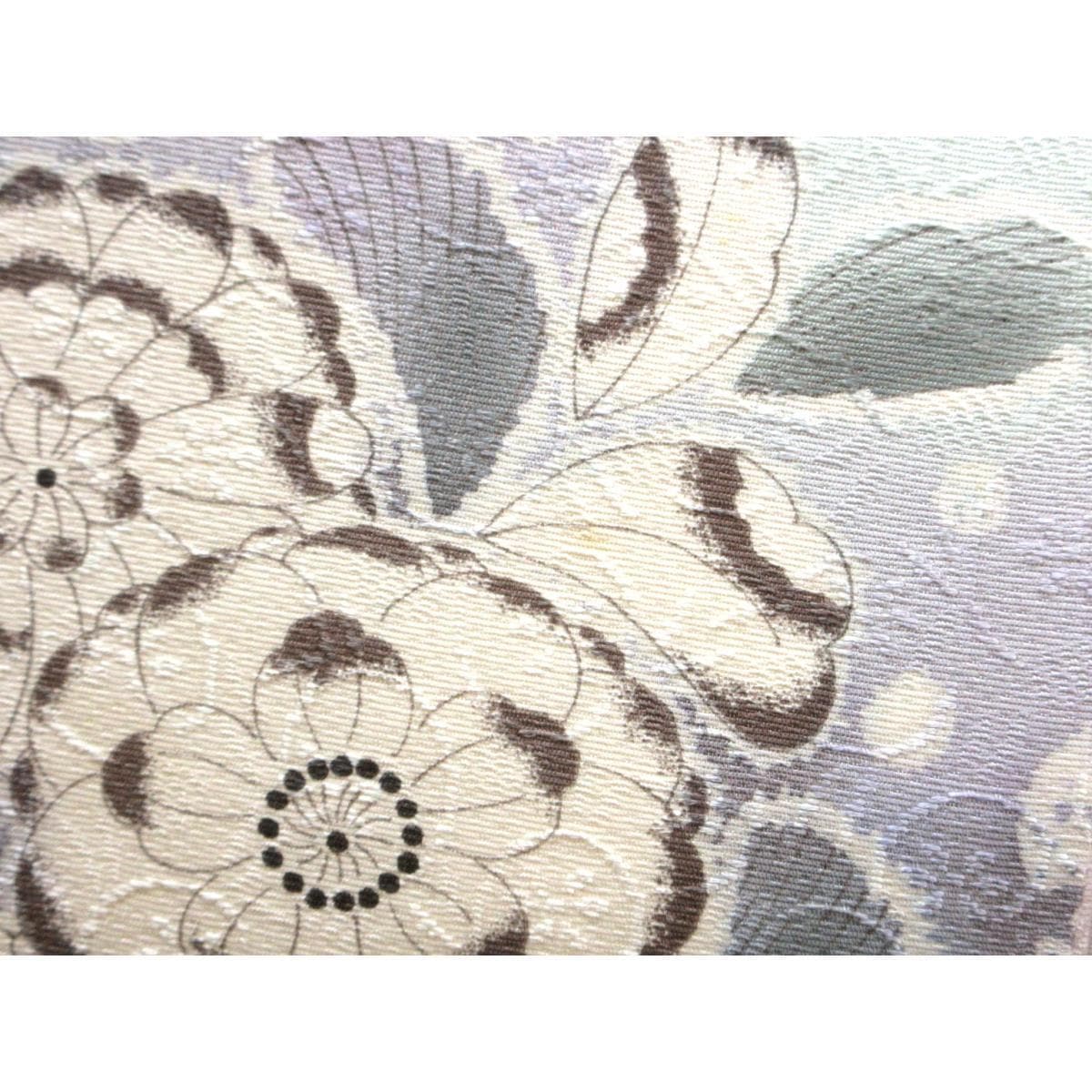 名古屋帯　染帯　友禅加工