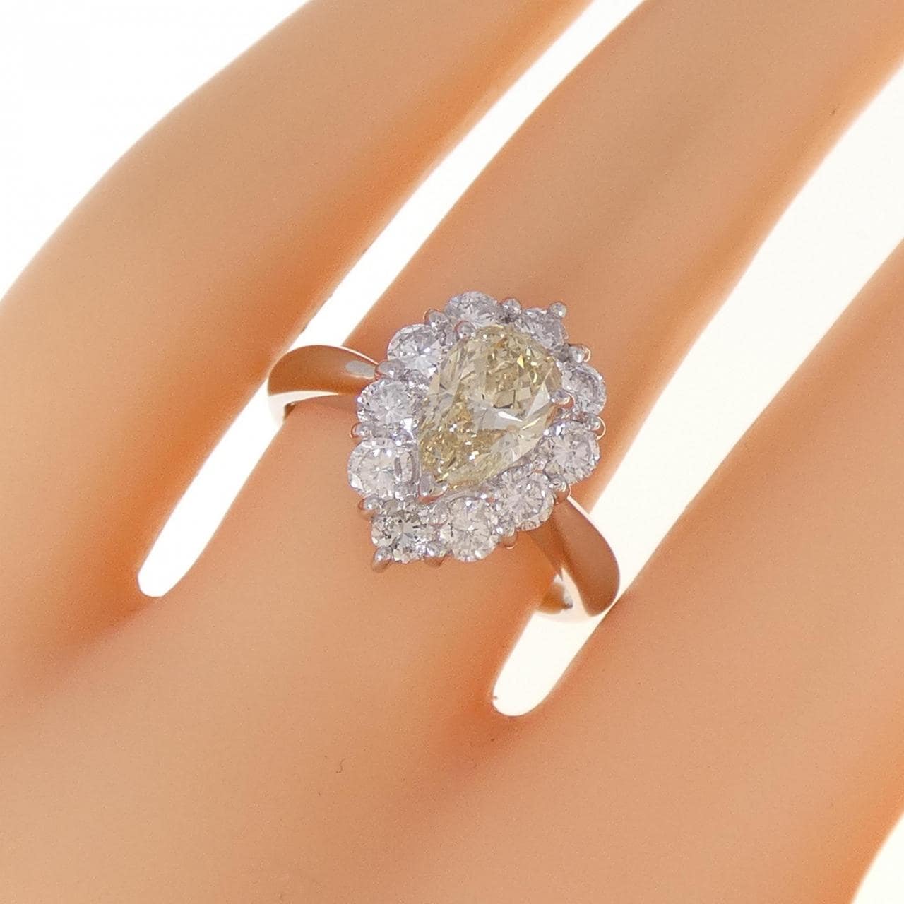 PT ダイヤモンド リング 1.009CT