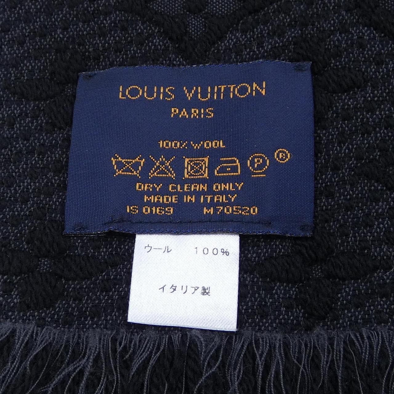 ルイヴィトン LOUIS VUITTON モノグラム クラシック M70520 MUFFLER