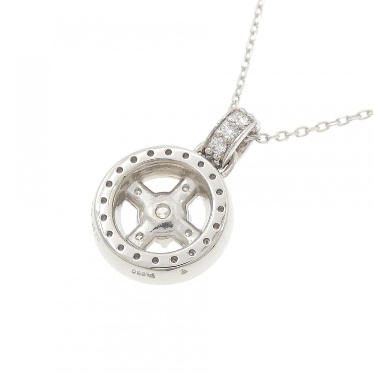 ヴァンドーム ダイヤモンド ネックレス 0.191CT