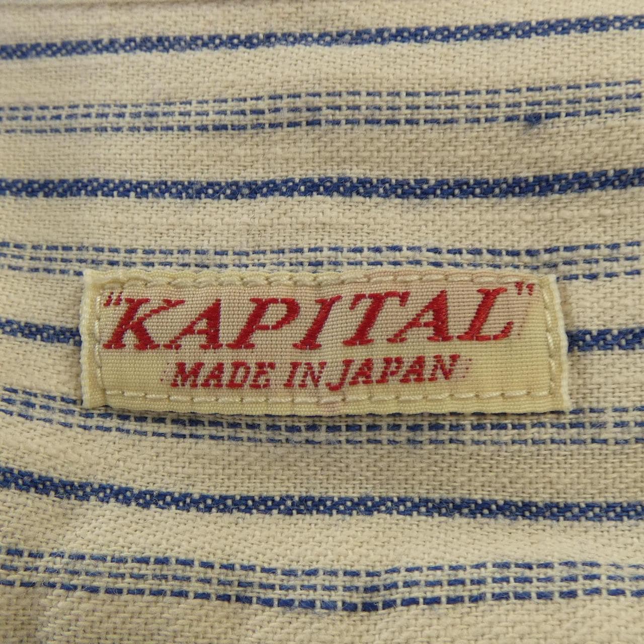 キャピタル KAPITAL K2009LS006 シャツ