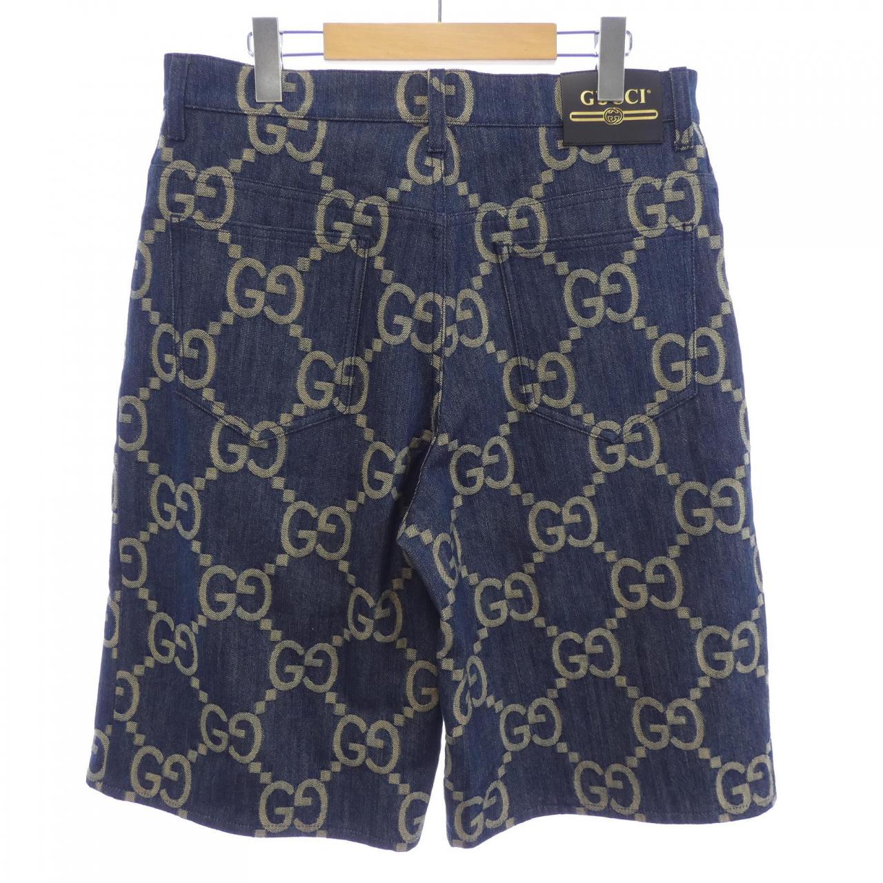 グッチ GUCCI GGジャンボ デニム ショートパンツ 674371 XDBTY ショートパンツ