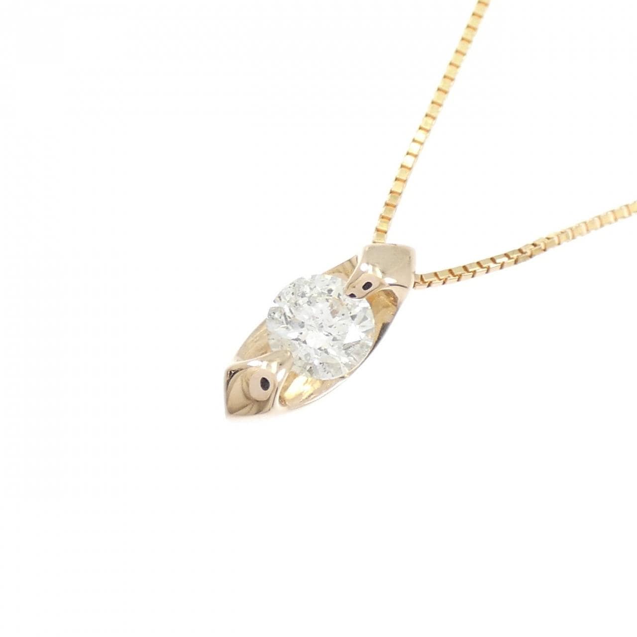 K18PG ダイヤモンド ネックレス 0.55CT