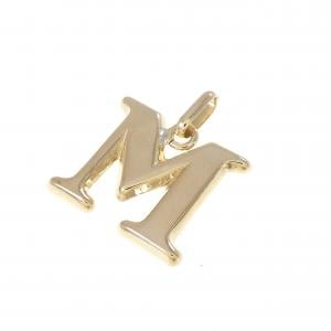 K18YG イニシャルM ペンダント