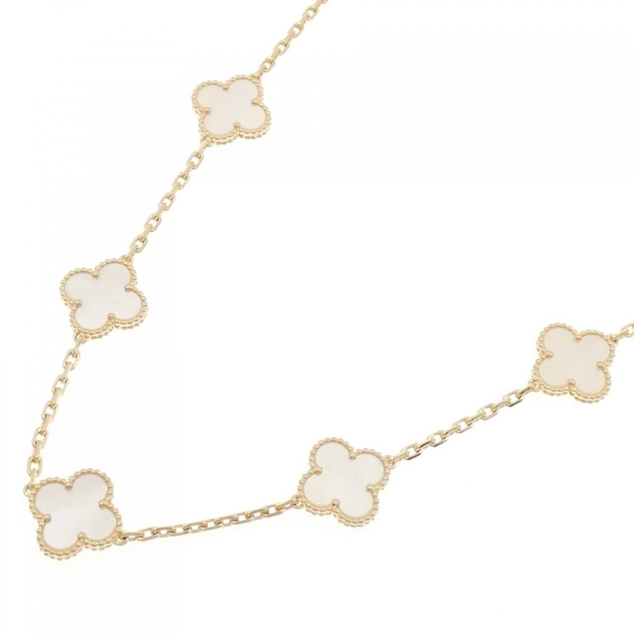 ヴァンクリーフ&アーペル ヴィンテージアルハンブラ 10モチーフ ネックレス