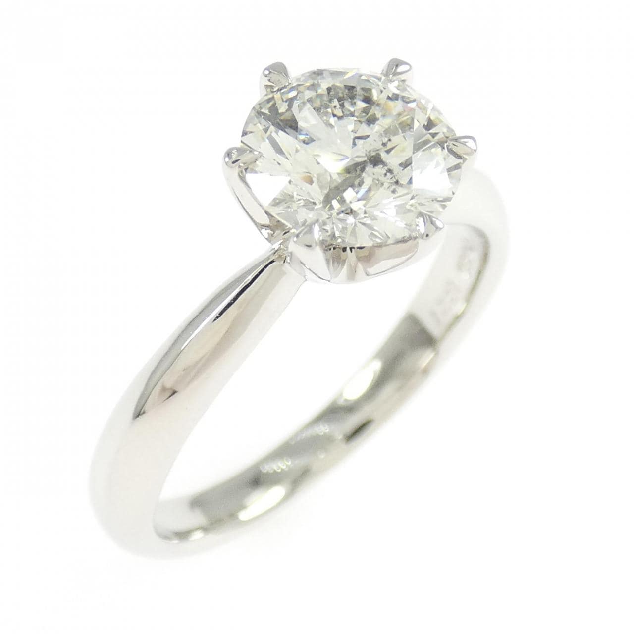【リメイク】PT900 ダイヤモンド リング 1.327CT H I1 EXT