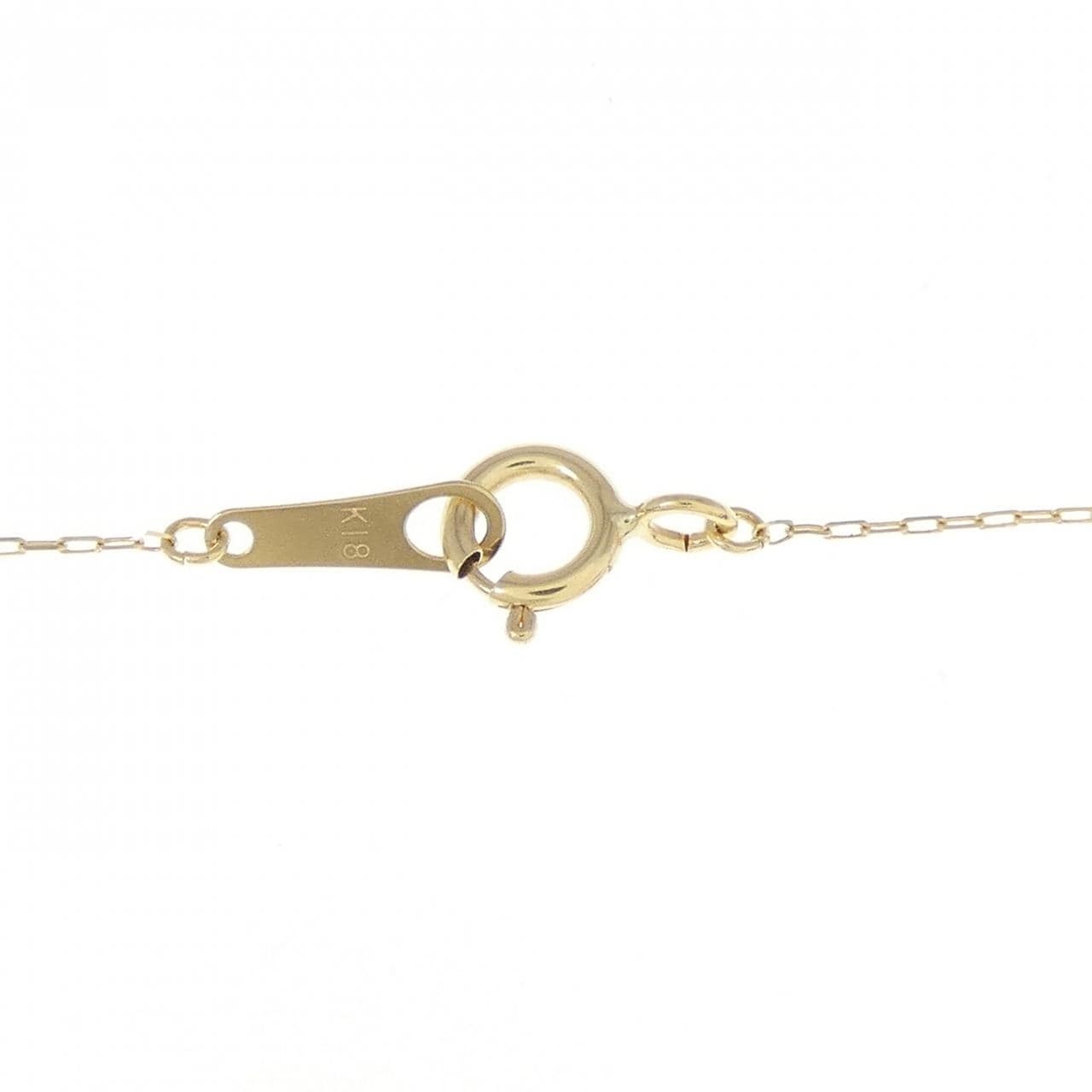 [BRAND NEW] K18YG Diamond Necklace 0.23CT