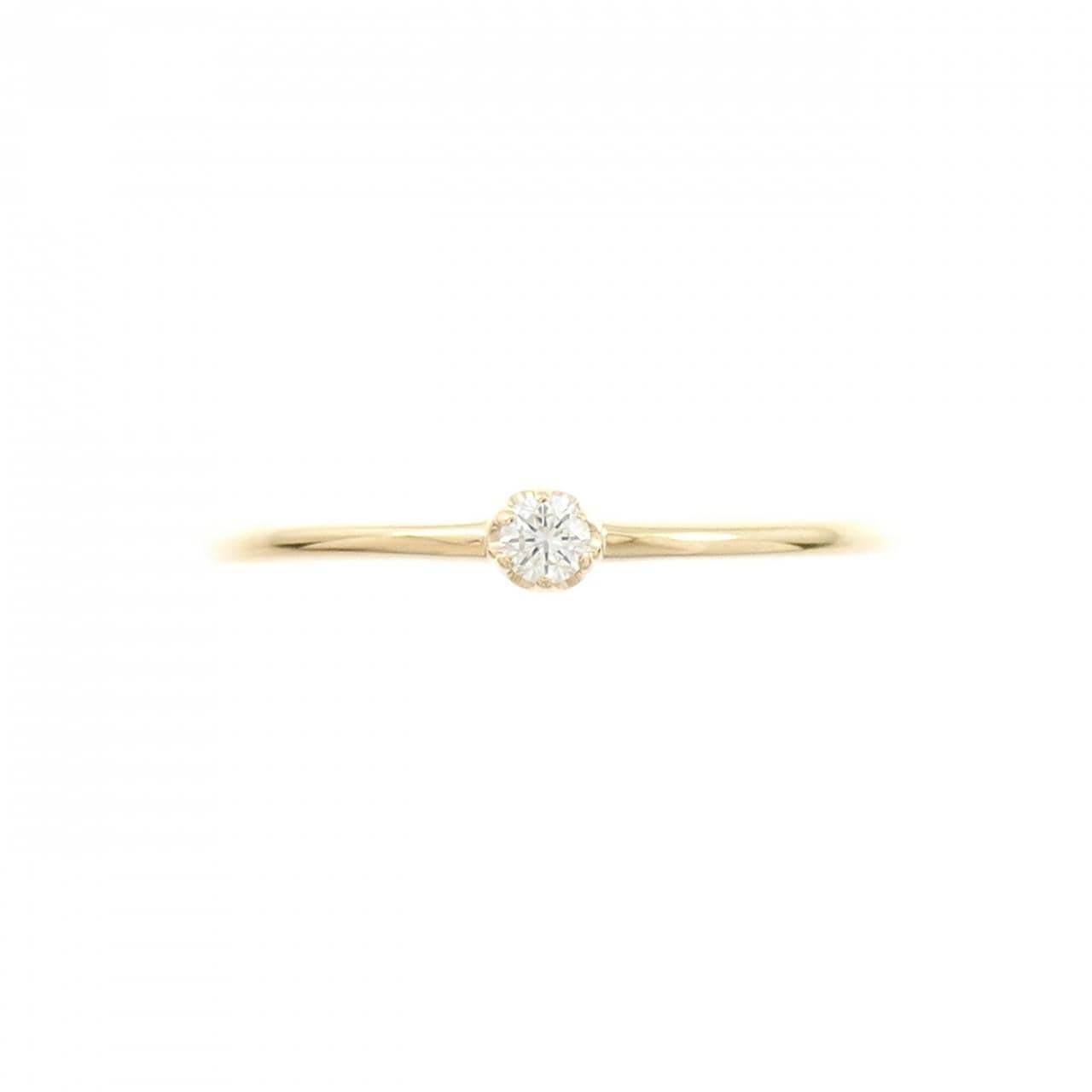 [再加工款] K18YG钻石0.03CT