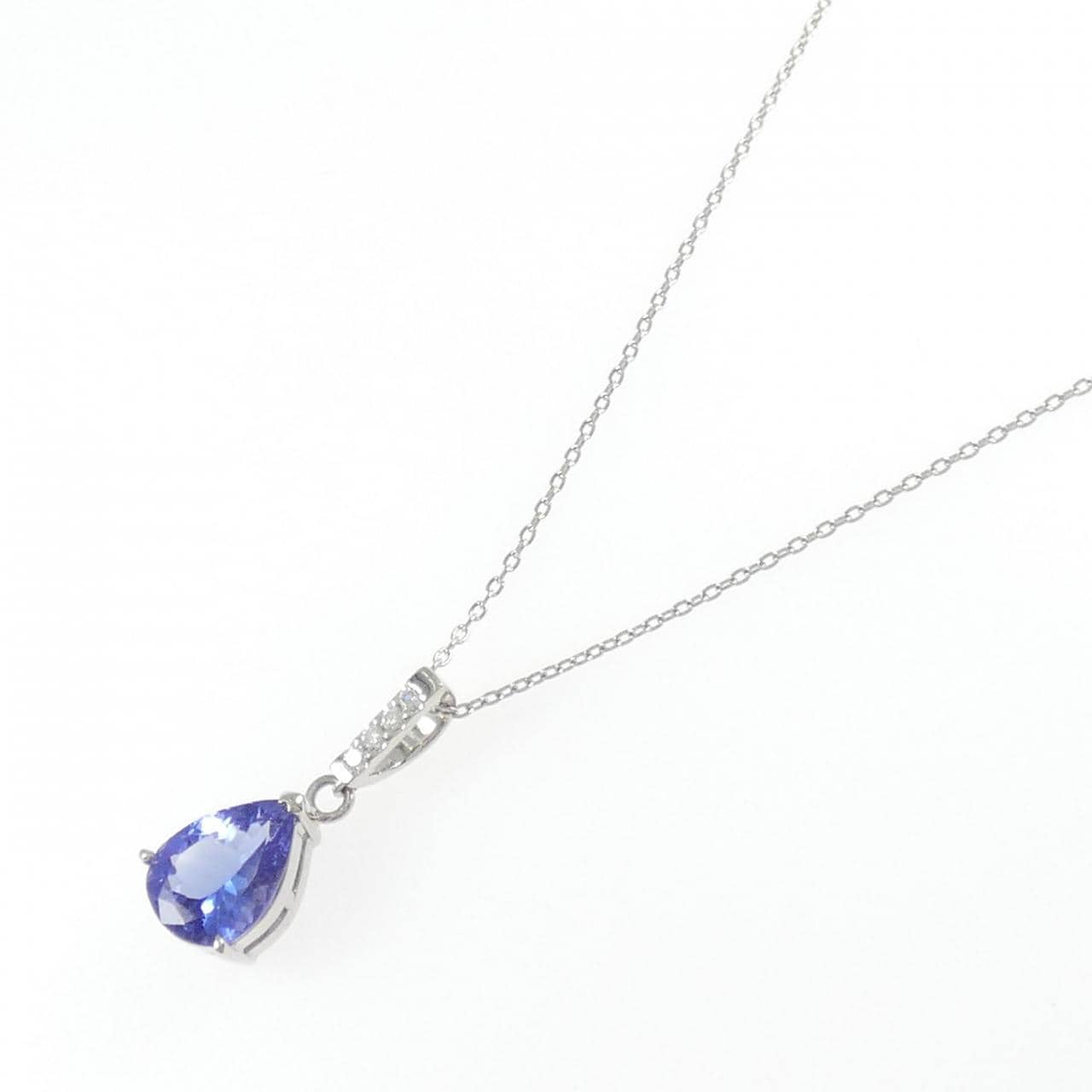 PT900/PT850 タンザナイト ネックレス 1.471CT