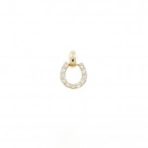 K18YG ダイヤモンド ピアス 0.05CT 片耳