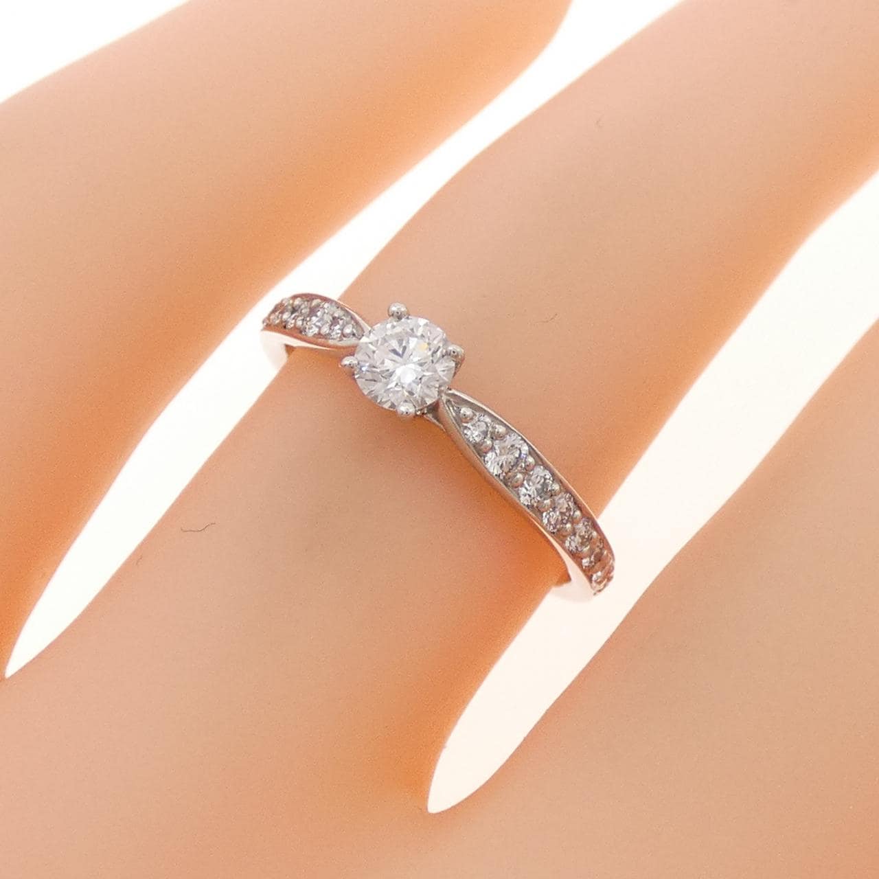 ティファニー ハーモニー リング 0.19CT