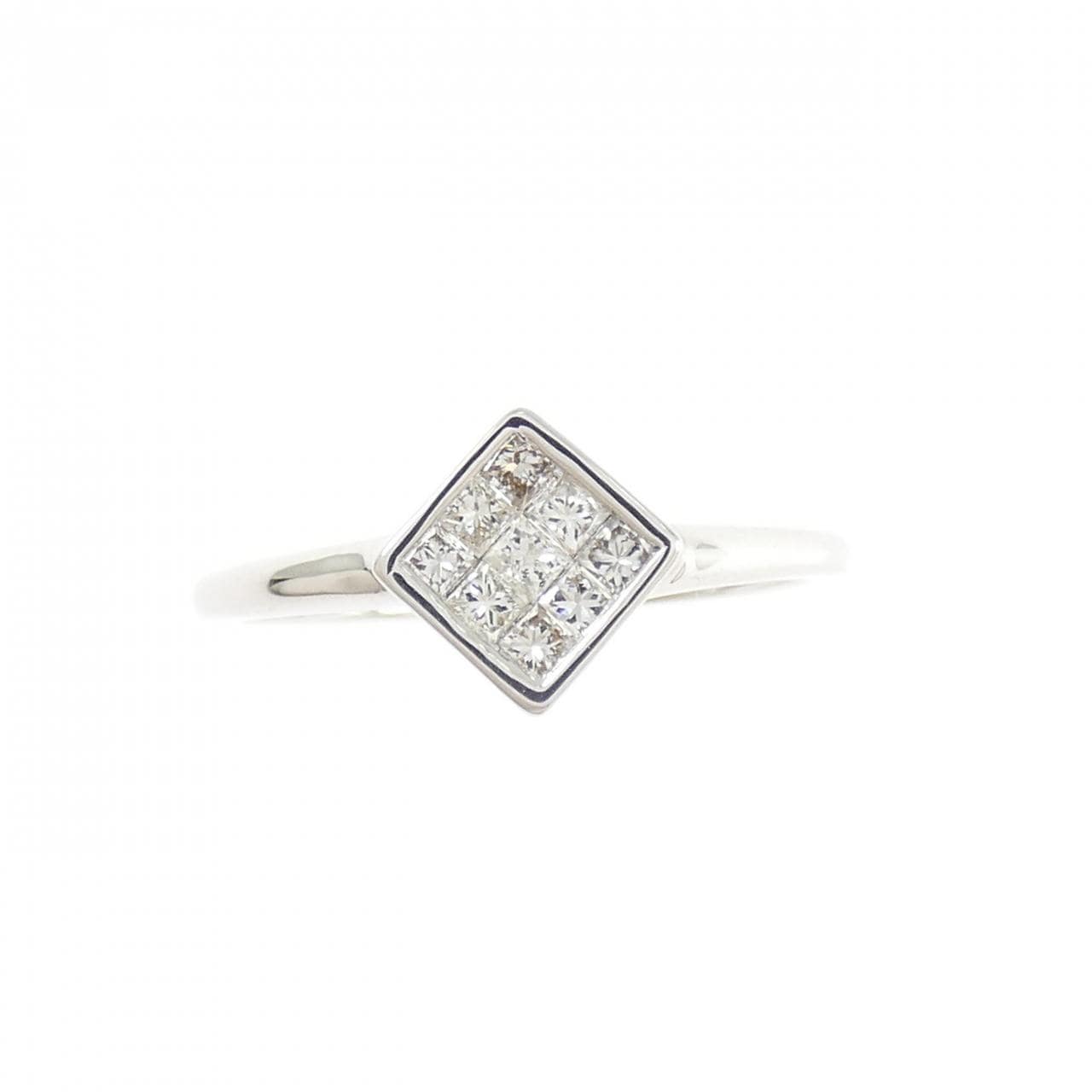 K18WG ダイヤモンド リング 0.20CT