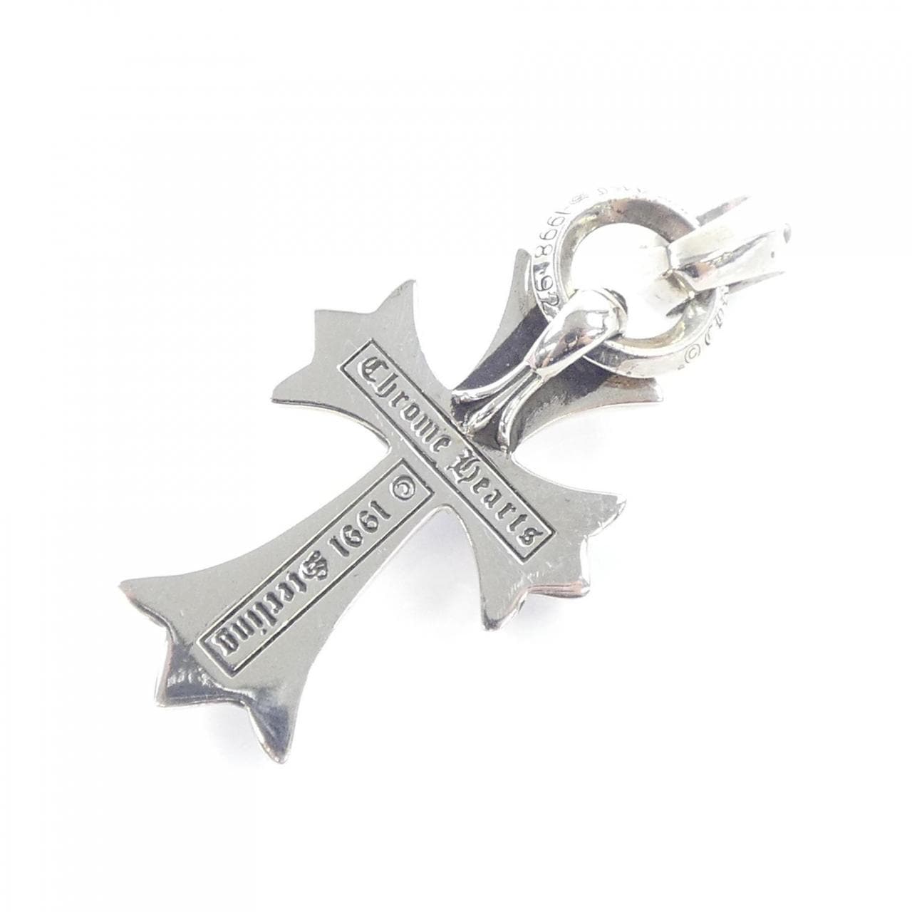 クロムハーツ CHROME HEARTS CH CROSS SML W/ATTACHED BALE 206015018SLVXXX208 ペンダント