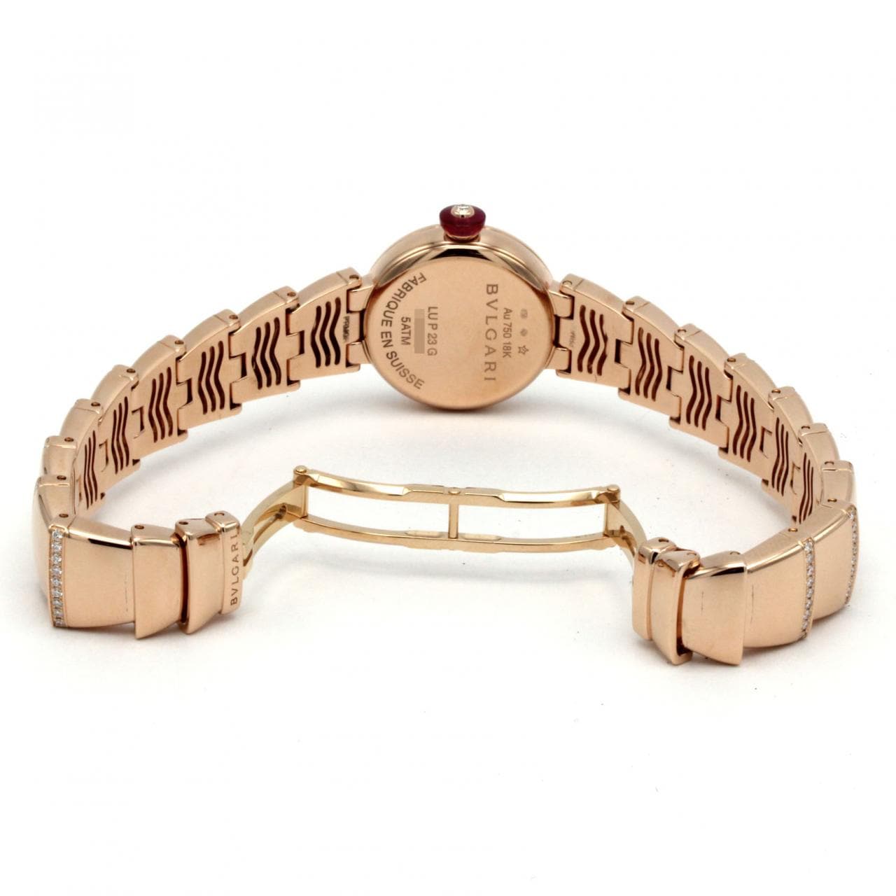 ブルガリ ピッコラルチェア PG/D･12P･ブレスD LUP23G/LUP23WGDGD1/12 PG･RG クォーツ