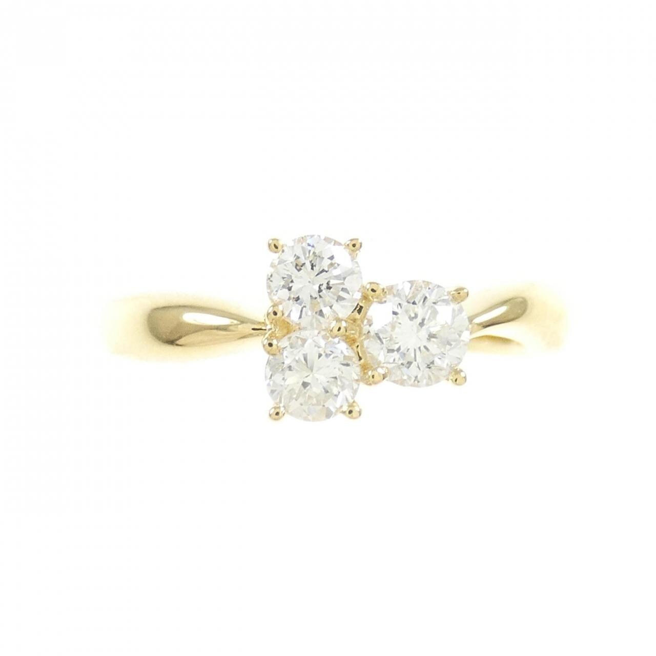 K18YG ダイヤモンド リング 0.53CT