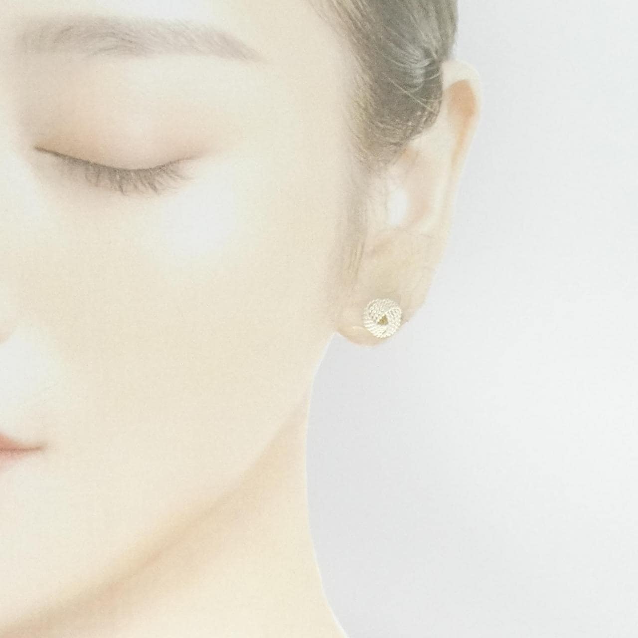 TIFFANY扭結耳環