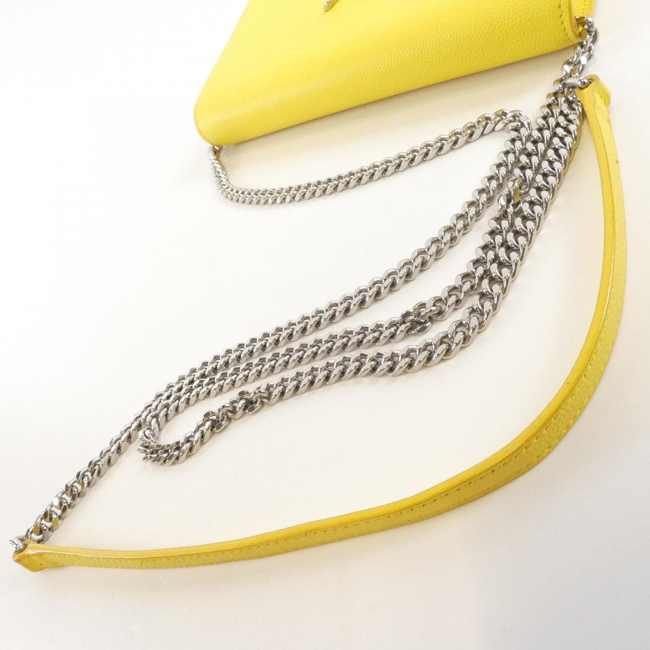 サンローラン 452159 BOW0N チェーンウォレット