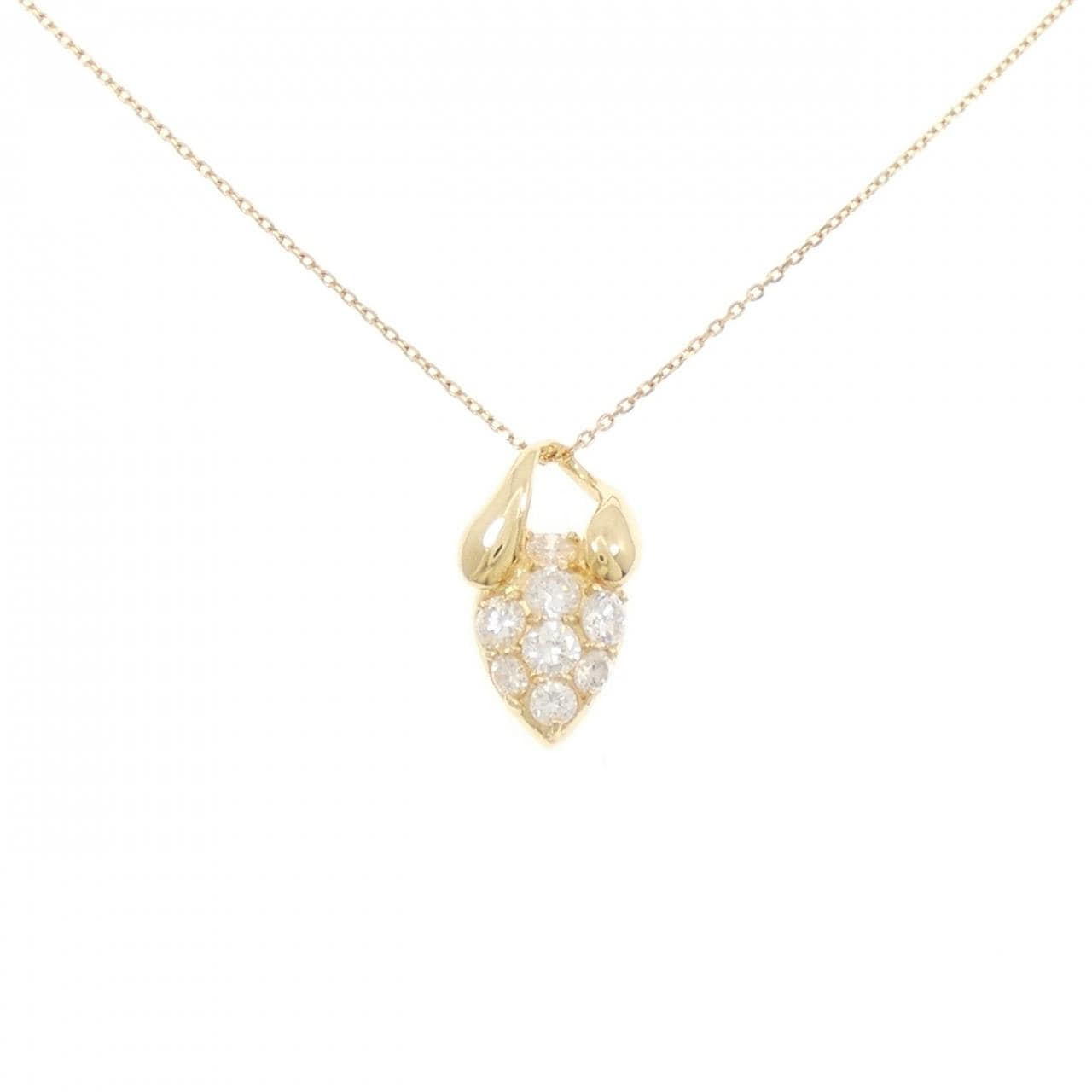 K18YG ダイヤモンド ネックレス 0.50CT
