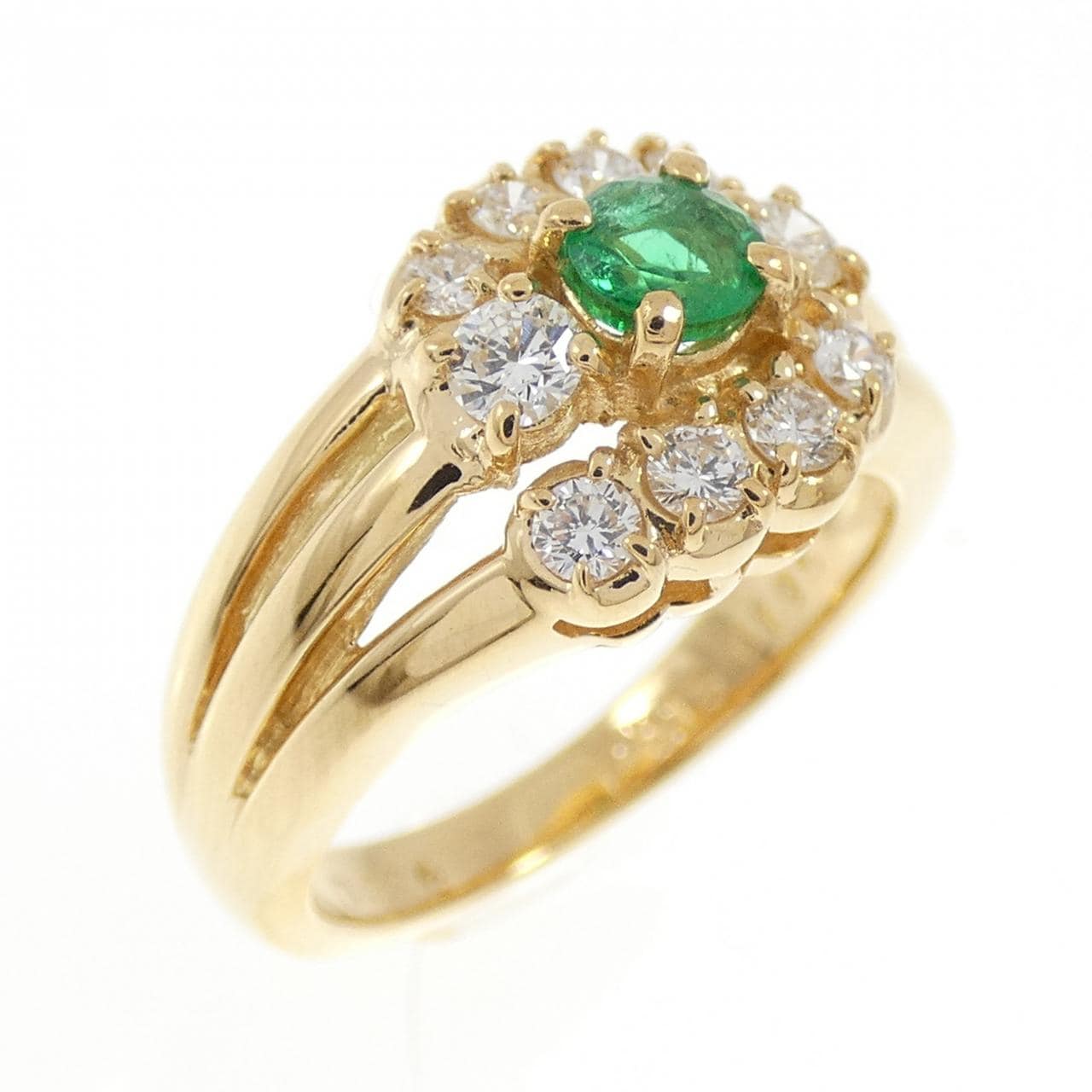ポーラ エメラルド リング 0.15CT